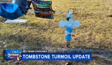 Crystal Farrow files small claims lawsuit against Elmo's Tombstone Service in 6000-block of South State Street, owner Darius Knox