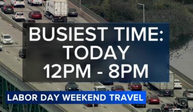 Labor Day travel: Best times to hit the road
