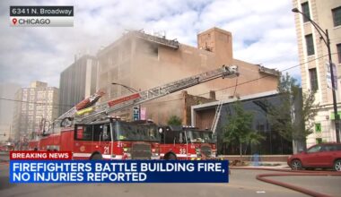 Edgewater, Rogers Park fire today: Chicago fire guts building on North Broadway near West Devon Avenue