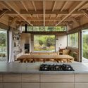 Tecorral House / Claudia Rodriguez + Louise Rouzaud - Interior Photography, Kitchen, Wood, Countertop, Sink, Beam