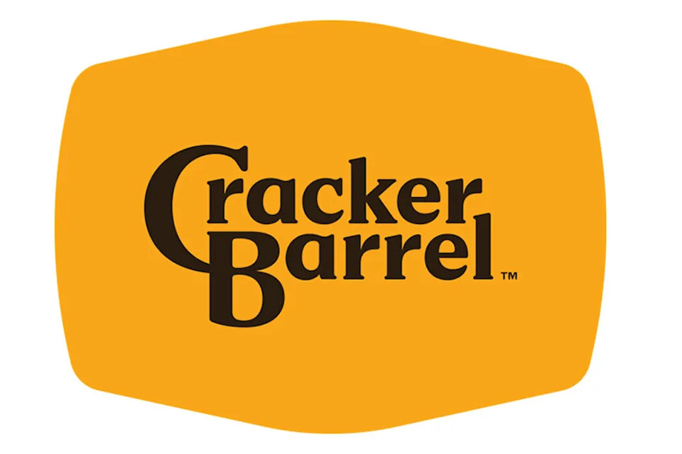 Cracker Barrel's new logo.