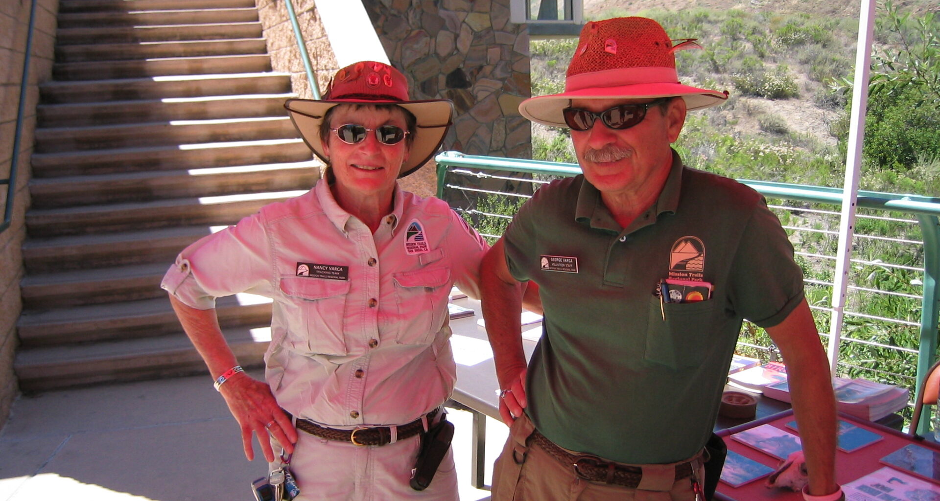 Celebrating Mission Trails Regional Park volunteers Nancy and George Varga