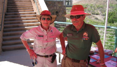 Celebrating Mission Trails Regional Park volunteers Nancy and George Varga