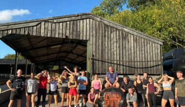 'We converted our farm into gym using haybales and troughs'