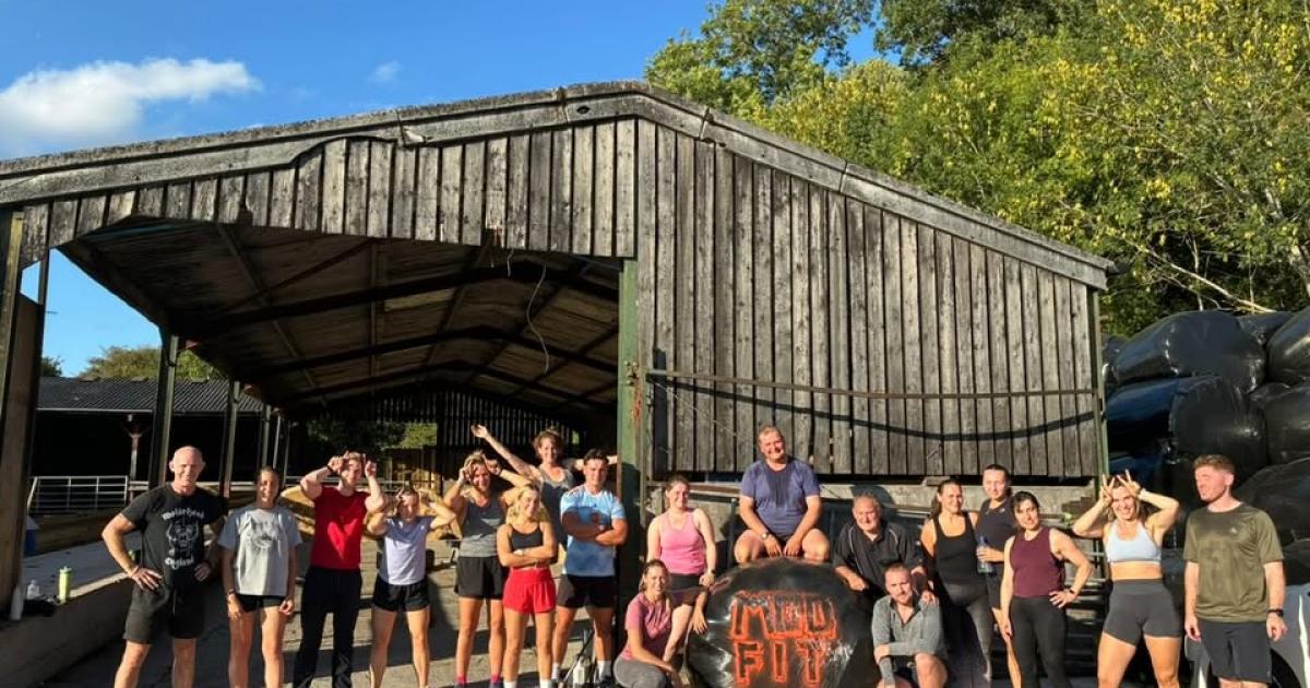 'We converted our farm into gym using haybales and troughs'