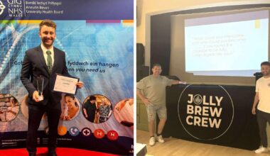 Mental health group Jolly Brew Crew founder given award