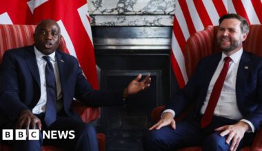 Vance and Lammy host Ukraine talks ahead of US-Russia summit