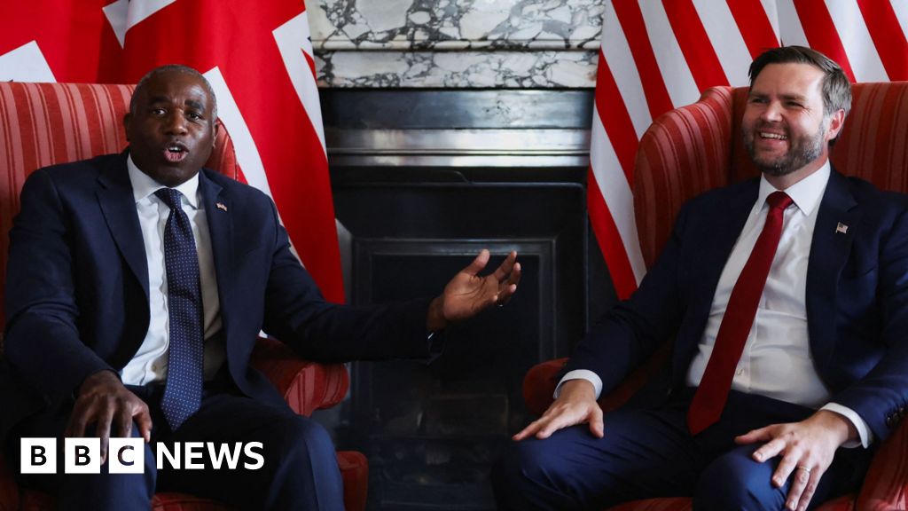 Vance and Lammy host Ukraine talks ahead of US-Russia summit