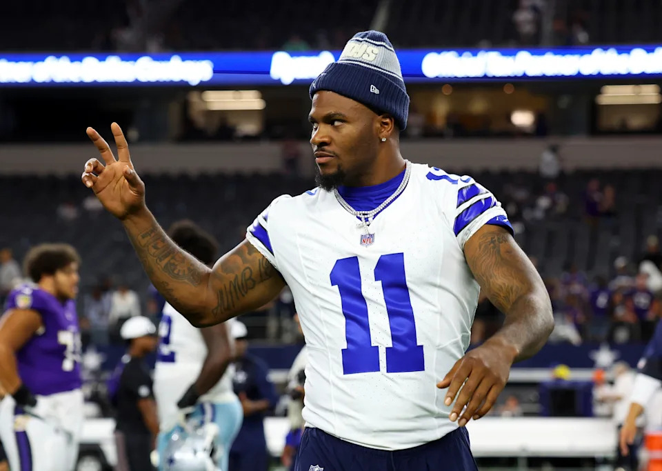 Micah Parsons is bidding farewell to the Dallas Cowboys. (AP Photo/Richard W. Rodriguez)