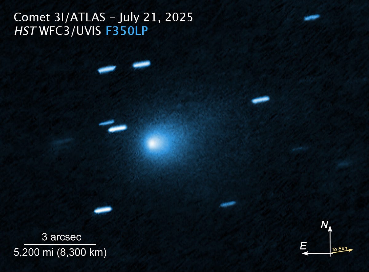 Does 3I/ATLAS Generate Its Own Light? | by Avi Loeb | Aug, 2025