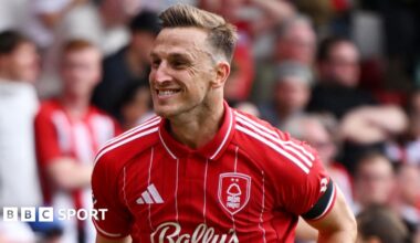Nottingham Forest 3-1 Brentford: Chris Wood scores twice in dominant win