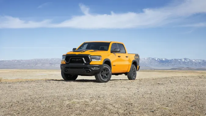 2023 Ram 1500 Rebel Havoc front three-quarters.