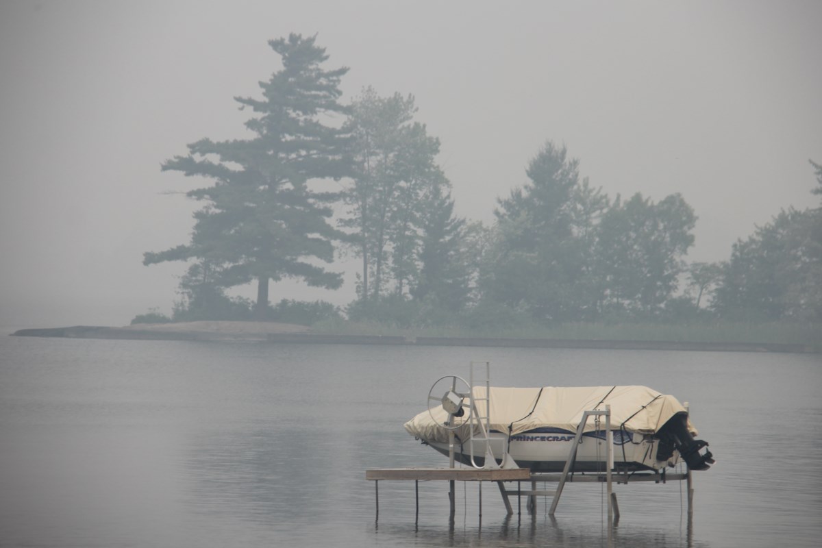 Poor air quality persists today