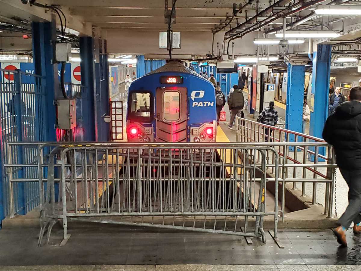 Multiple people hospitalized, service suspended due to PATH train fire Monday morning