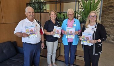Exchange Club donates coloring books to MyMichigan | News, Sports, Jobs