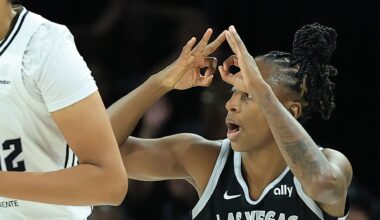 Aces Roll Past Valkyries 101-77 Behind Jewell Loyd's 27-Point Game