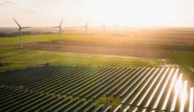 Solar and wind farm