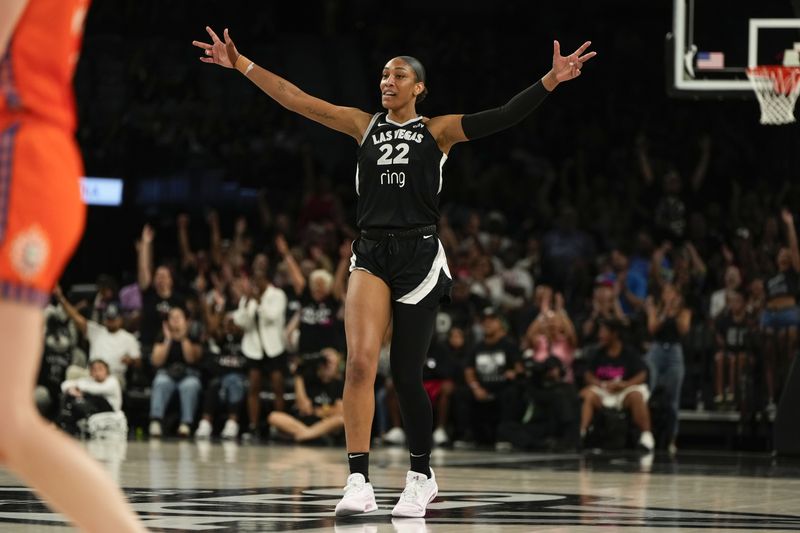 A’ja Wilson comes up big for streaking Aces against Sun | The Mighty 790 KFGO