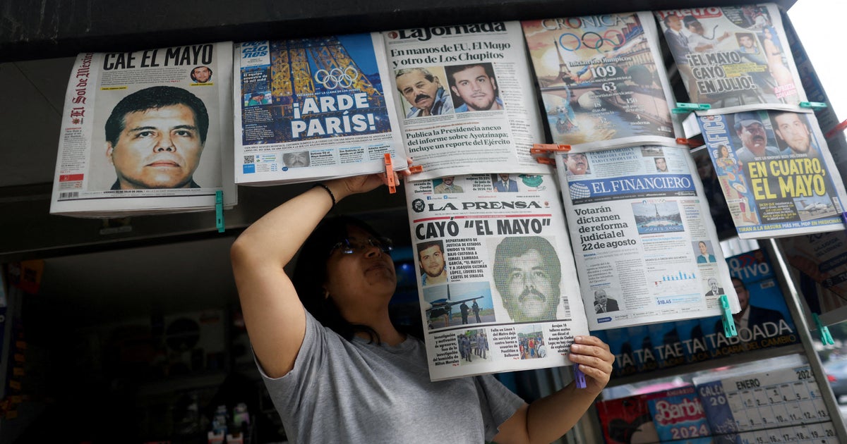 Mexico's president asks U.S. to share convicted cartel leader's $15 billion with her country's poorest people