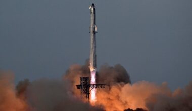 SpaceX launches giant Super Heavy-Starship rocket on critical test flight
