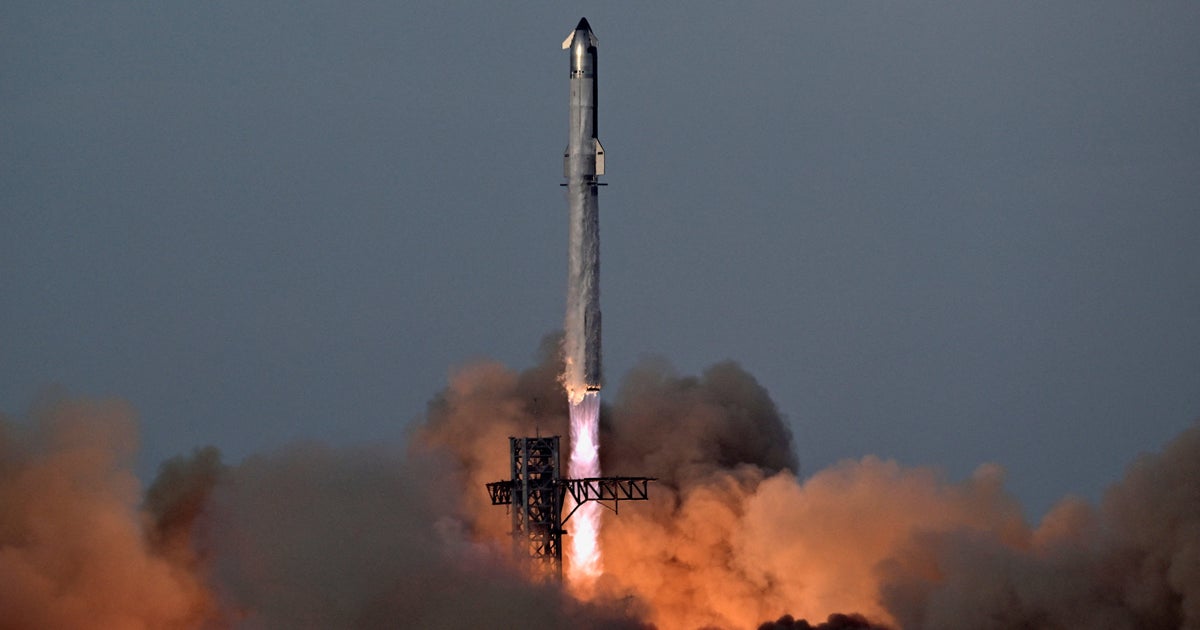 SpaceX launches giant Super Heavy-Starship rocket on critical test flight