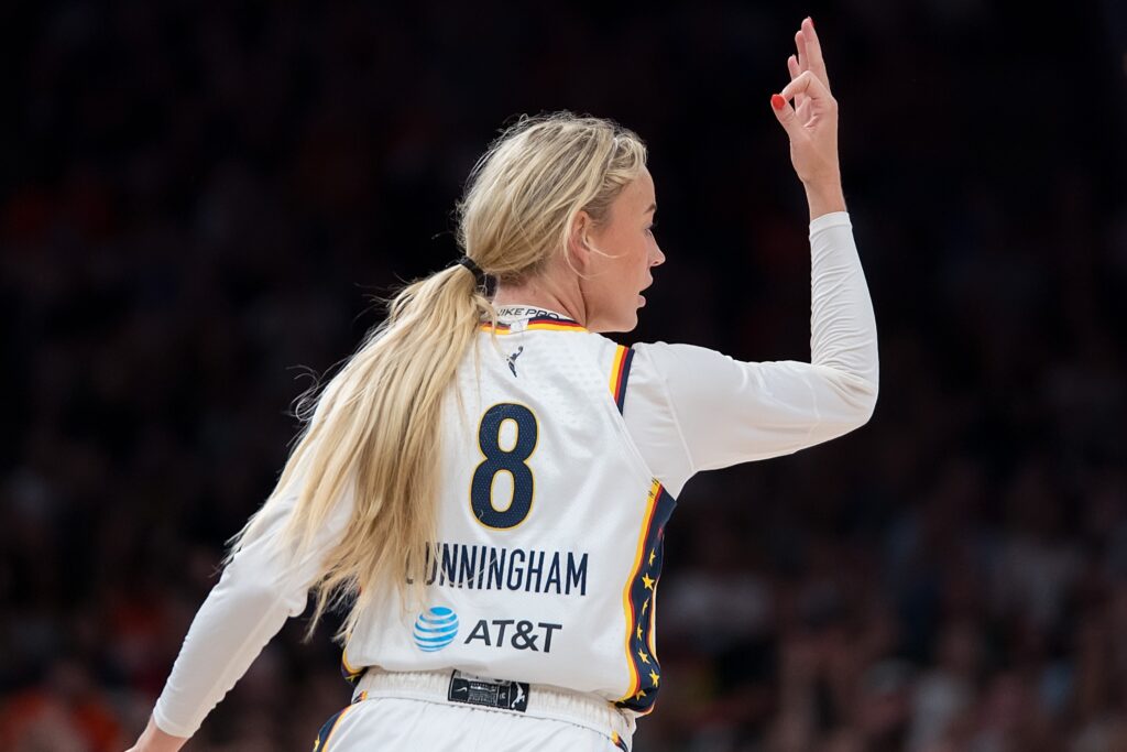 Indiana Fever forward Sophie Cunningham