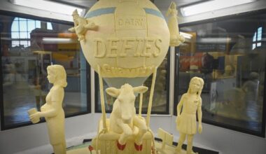 2025 NY State Fair butter sculpture unveiled