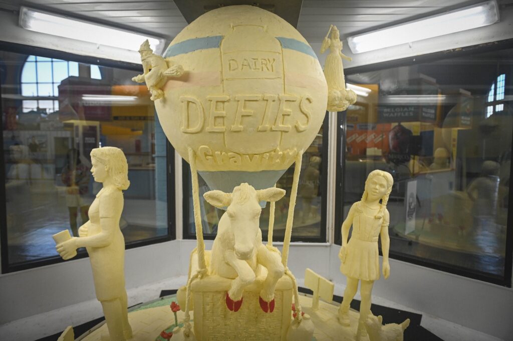 2025 NY State Fair butter sculpture unveiled
