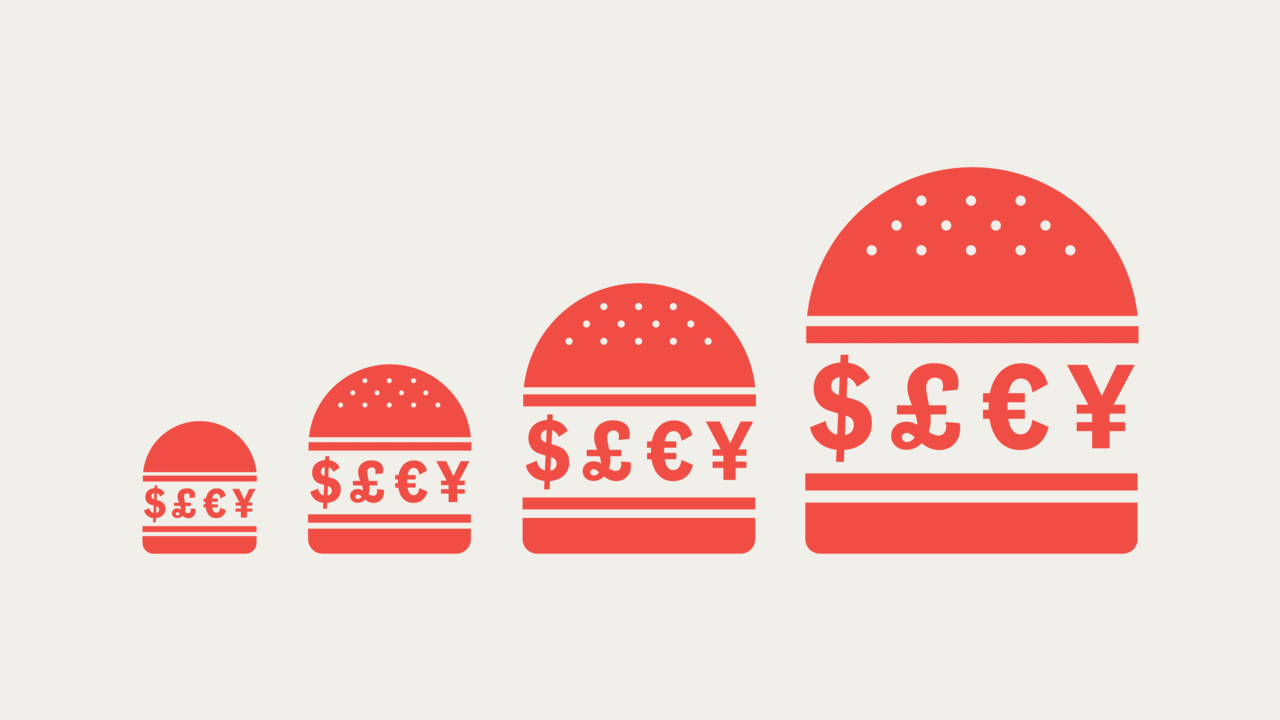which countries earn the most Big Macs?