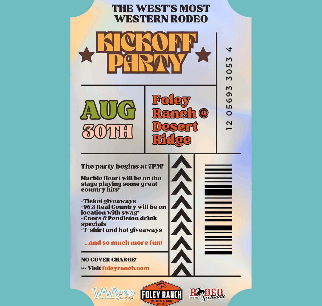 The West's Most Western Rodeo Kickoff Party