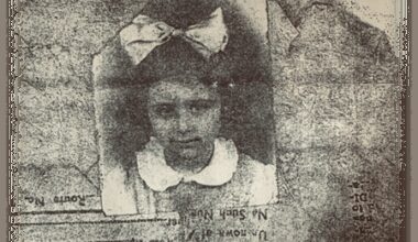 A picture of Eleanora “Mickey” Deutsch as a child.