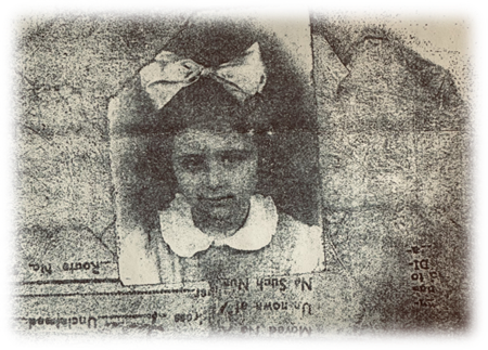 A picture of Eleanora “Mickey” Deutsch as a child.