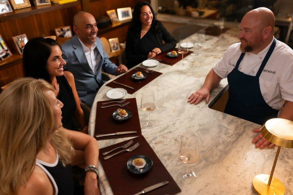 Executive Chef Chad Shaner at the exclusive Chef