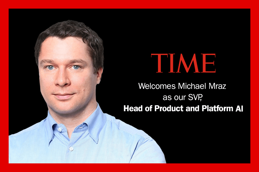 Michael Mraz as SVP, Head of Product and Platform AI
