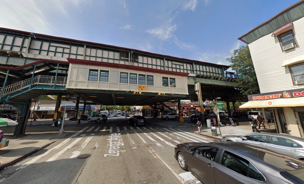The victim was riding a southbound No. 6 train passing through the Zerega Avenue station around 11:45 p.m. when a maniac randomly cut him on the left side of the face with a sharp object, police said. 