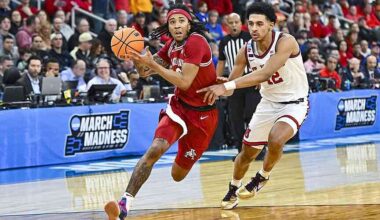 Arkansas Razorbacks men’s basketball team will face Sweet 16 teams Tennessee, Kentucky, Auburn at home