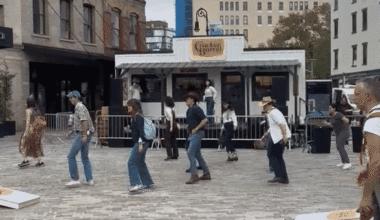 Viral video shows sparsely attended Cracker Barrel line-dancing pop-up in NYC