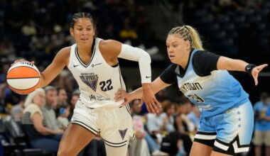 Shorthanded Valkyries power through fatigue, down Chicago Sky on road
