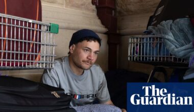 Pari just wants to get a good night’s sleep – but each morning he’s woken by NSW police, telling him to move on | Australia news