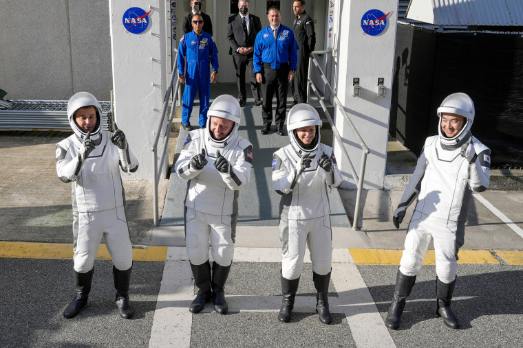 SpaceX crew launch