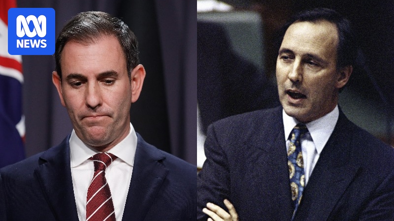 While Trump plays with tariffs, Chalmers must find a way to do what Keating did in the 1980s