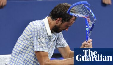 Medvedev’s match-point meltdown sparks chaotic scenes at US Open | Daniil Medvedev