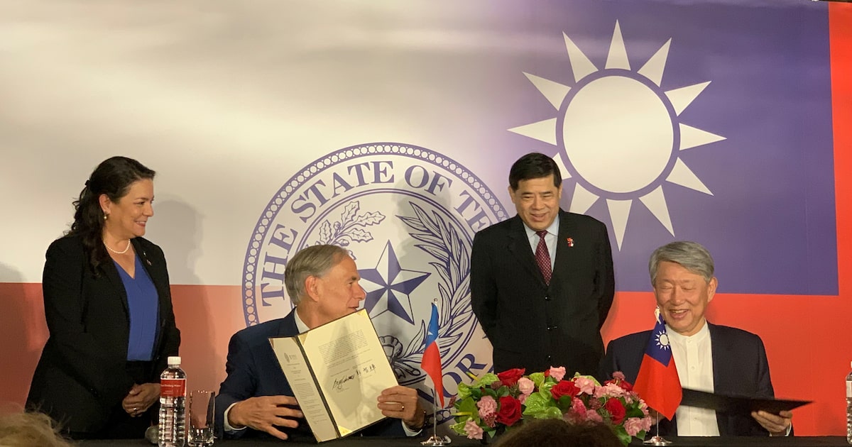 Taiwan and Texas are building the future together