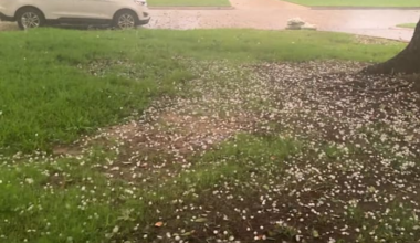 Thunderstorms bring hail to parts of the Houston area, send us your Click2Pins of the storms!