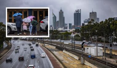 Perth Weather: Sunny morning, followed by an afternoon of windy conditions, chance of a thunderstorm