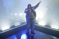 BigXthaPlug performs as musical guest for "Jimmy Kimmel Live" on Tuesday, April 22.