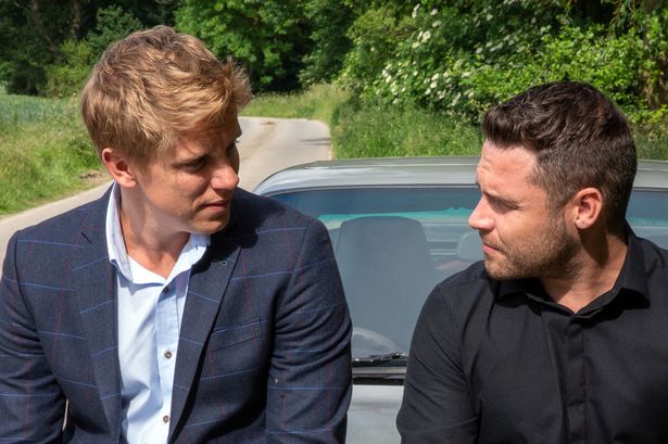 Robert has revealed all about the upcoming scenes with Aaron