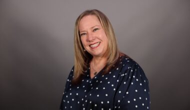 A headshot of a new principal is shown to announce a hire at a school in Converse, Texas.