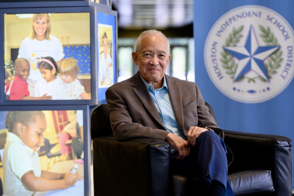 Houston ISD Superintendent Mike Miles, who was appointed to lead the district by the Texas Education Agency in 2023, received a five-year contract extension in June. (Jamaal Ellis/Community Impact)