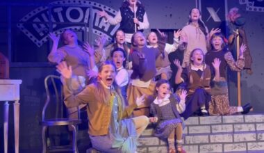 kids performing in musical